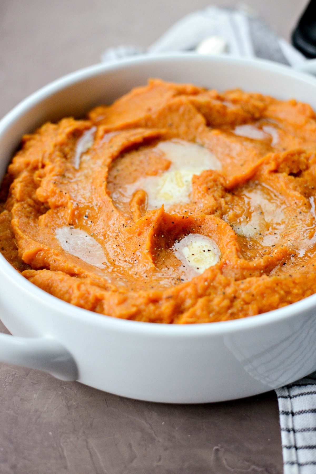 Roasted Maple Sweet Potato Mash