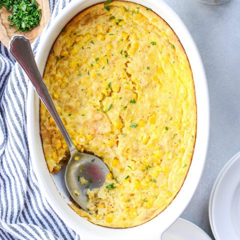 Scalloped Corn Casserole - Simply Scratch