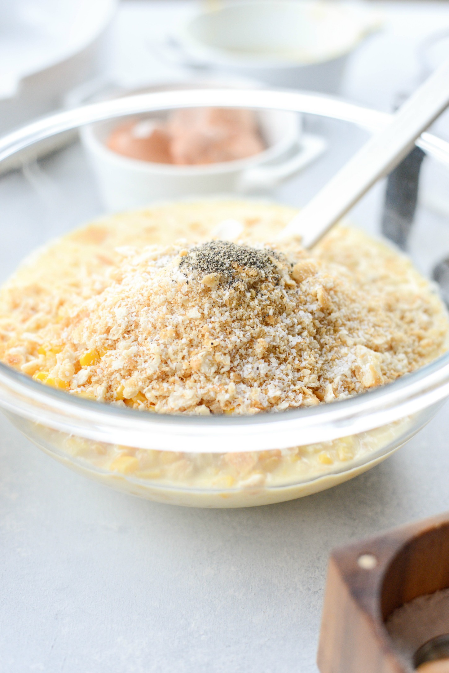 Scalloped Corn Casserole - Simply Scratch