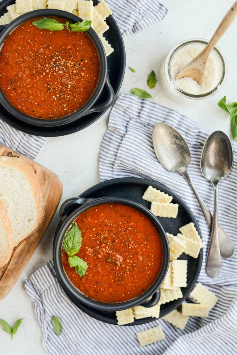 Simple Tomato Basil Soup Simply Scratch