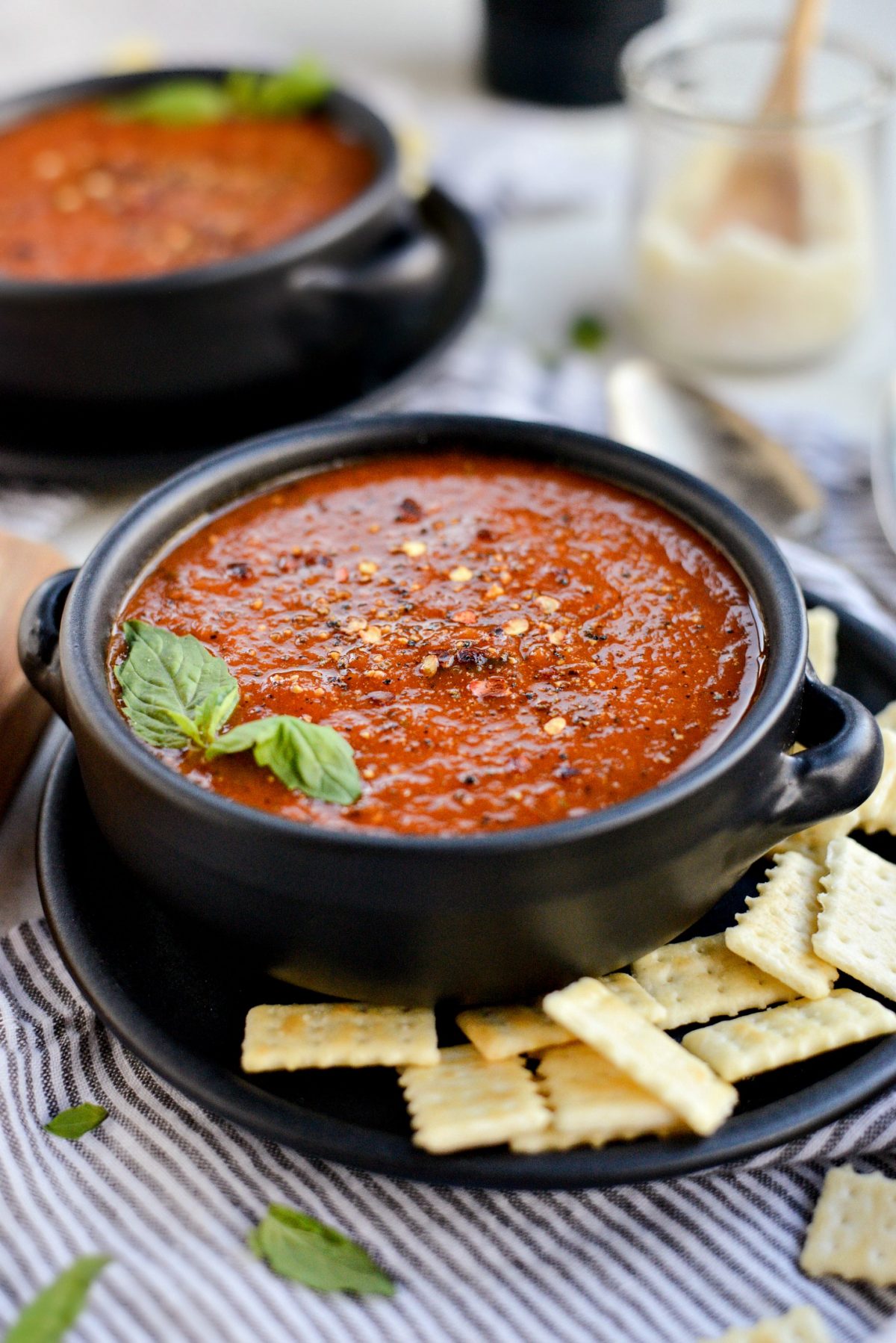 Simply Scratch Simple Tomato Basil Soup - Simply Scratch