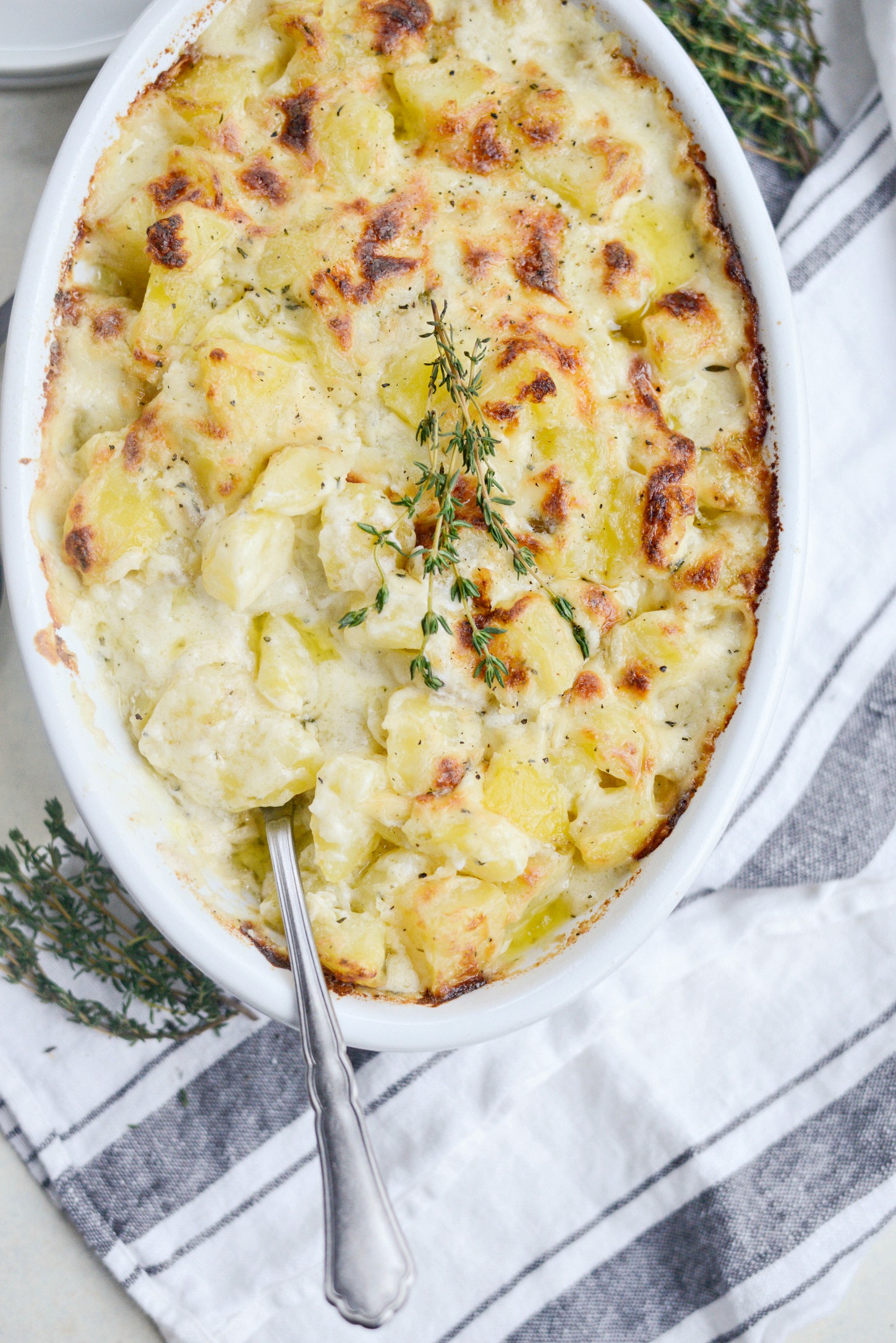 Cheesy Gruyere Potatoes Simply Scratch