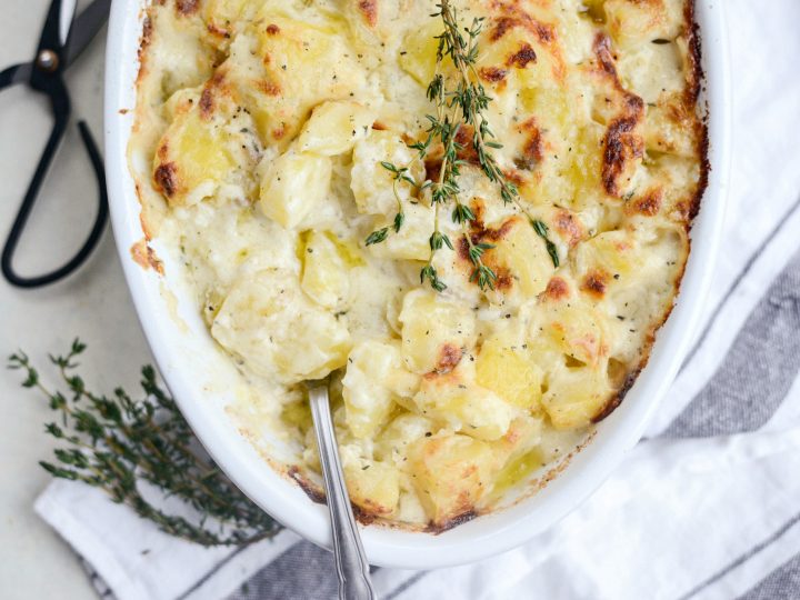 Cheesy Gruyere Potatoes Simply Scratch