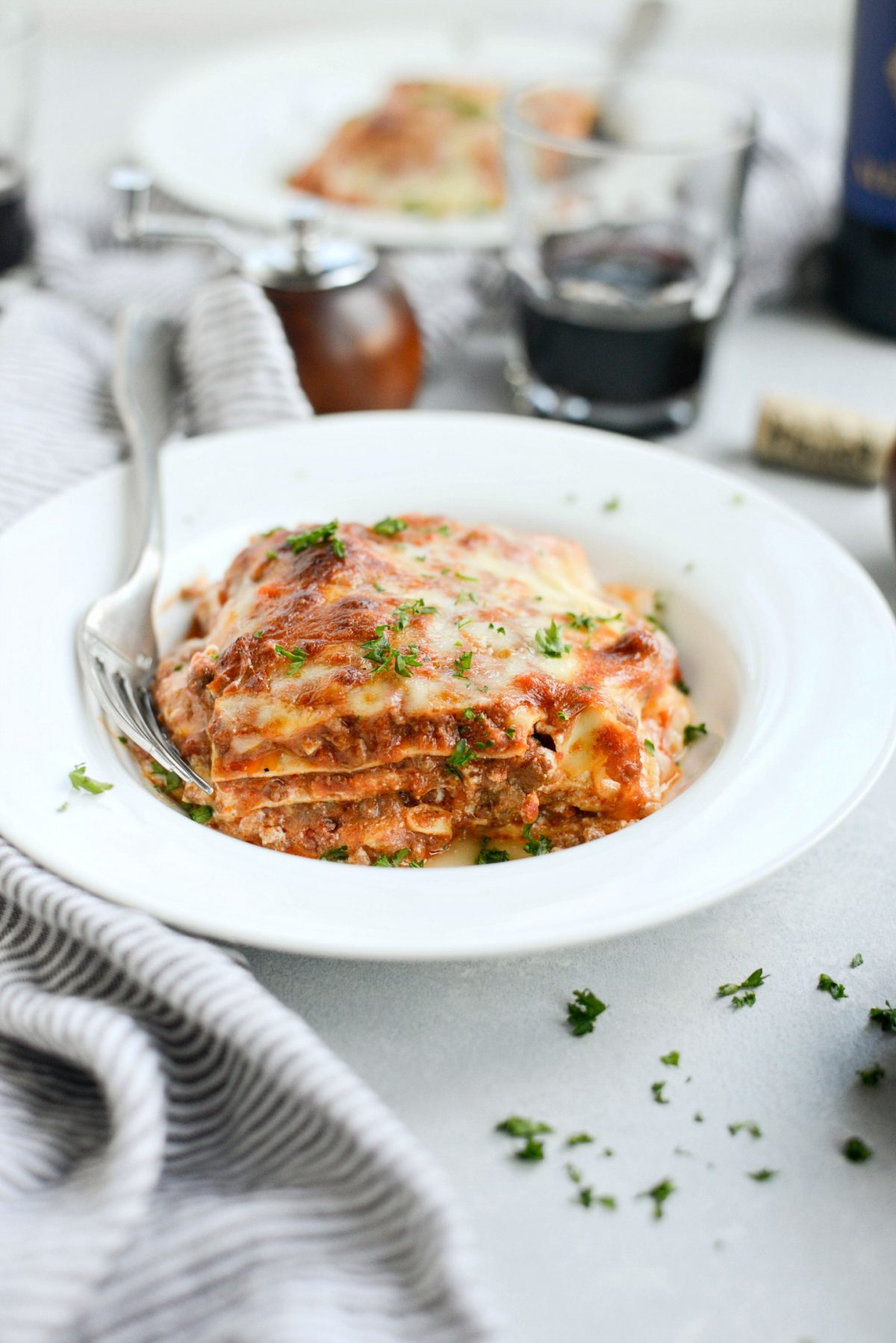 Homemade Three Meat Bolognese Lasagna - Simply Scratch