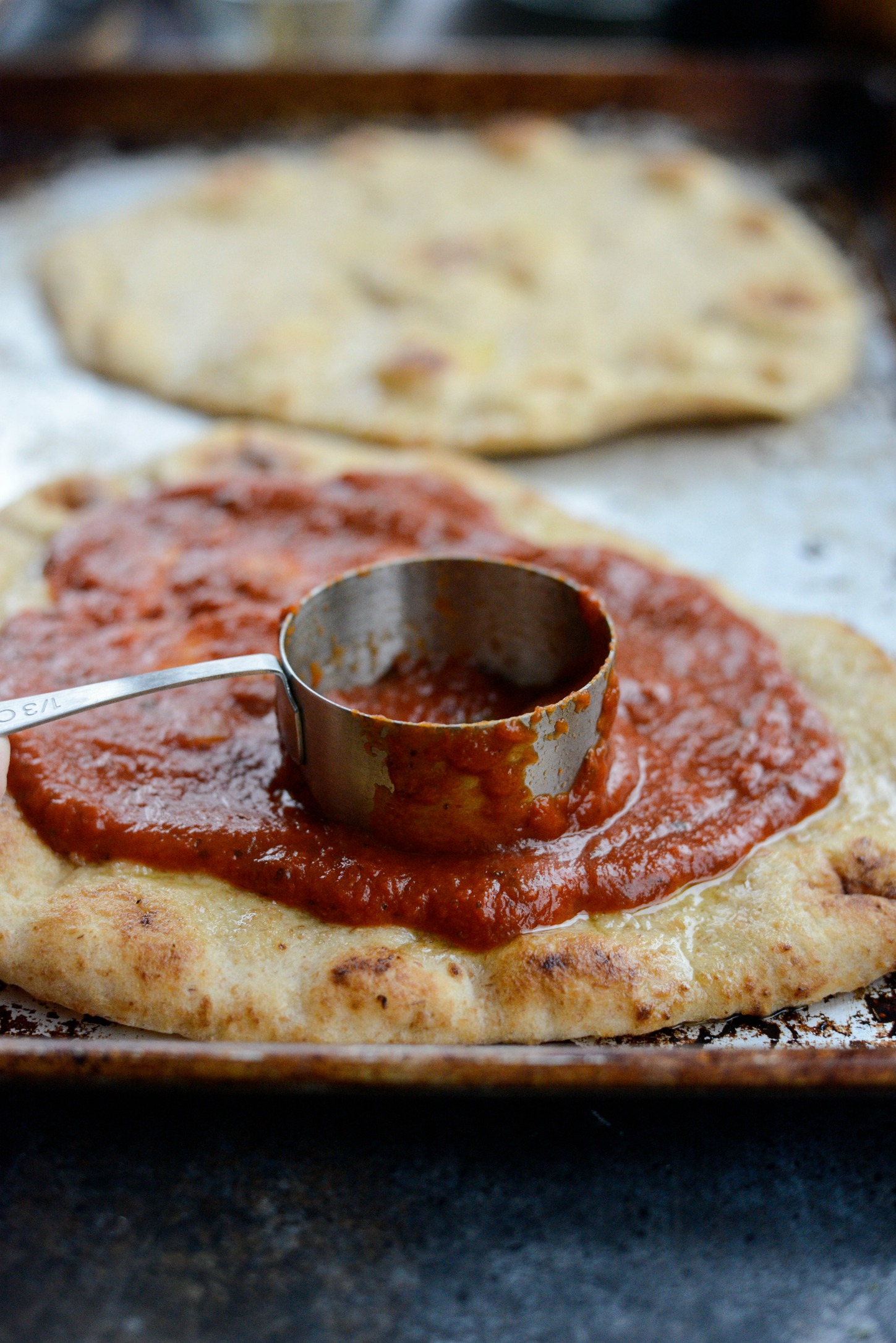 Lebanese Margherita Lamb Pizza - Simply Scratch