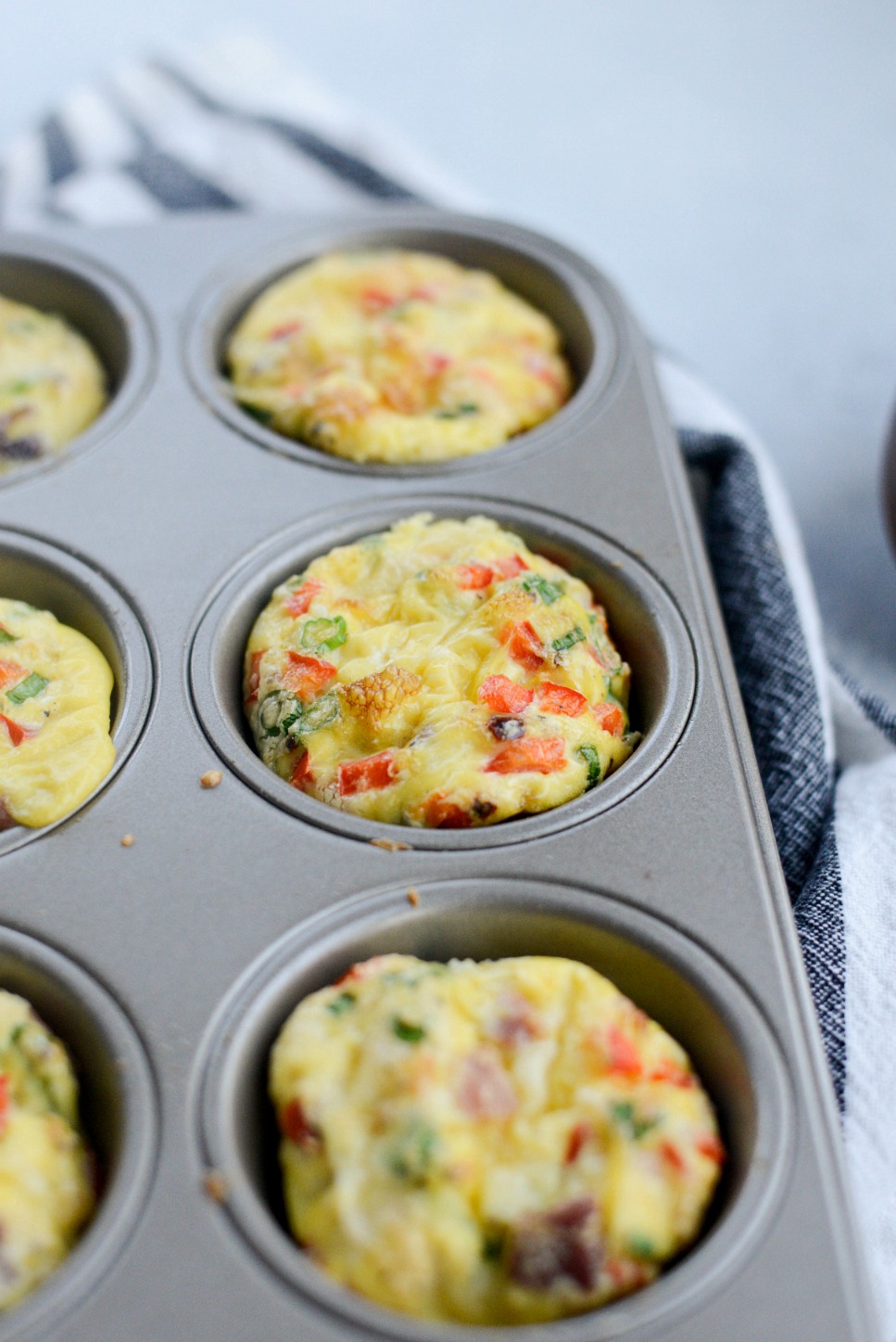 Mini Western Omelet Frittatas - Simply Scratch