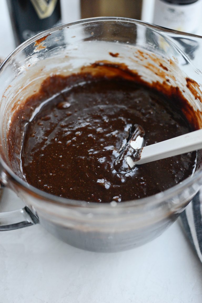 Chocolate Guinness Brownies With Brown Butter Stout Frosting Simply