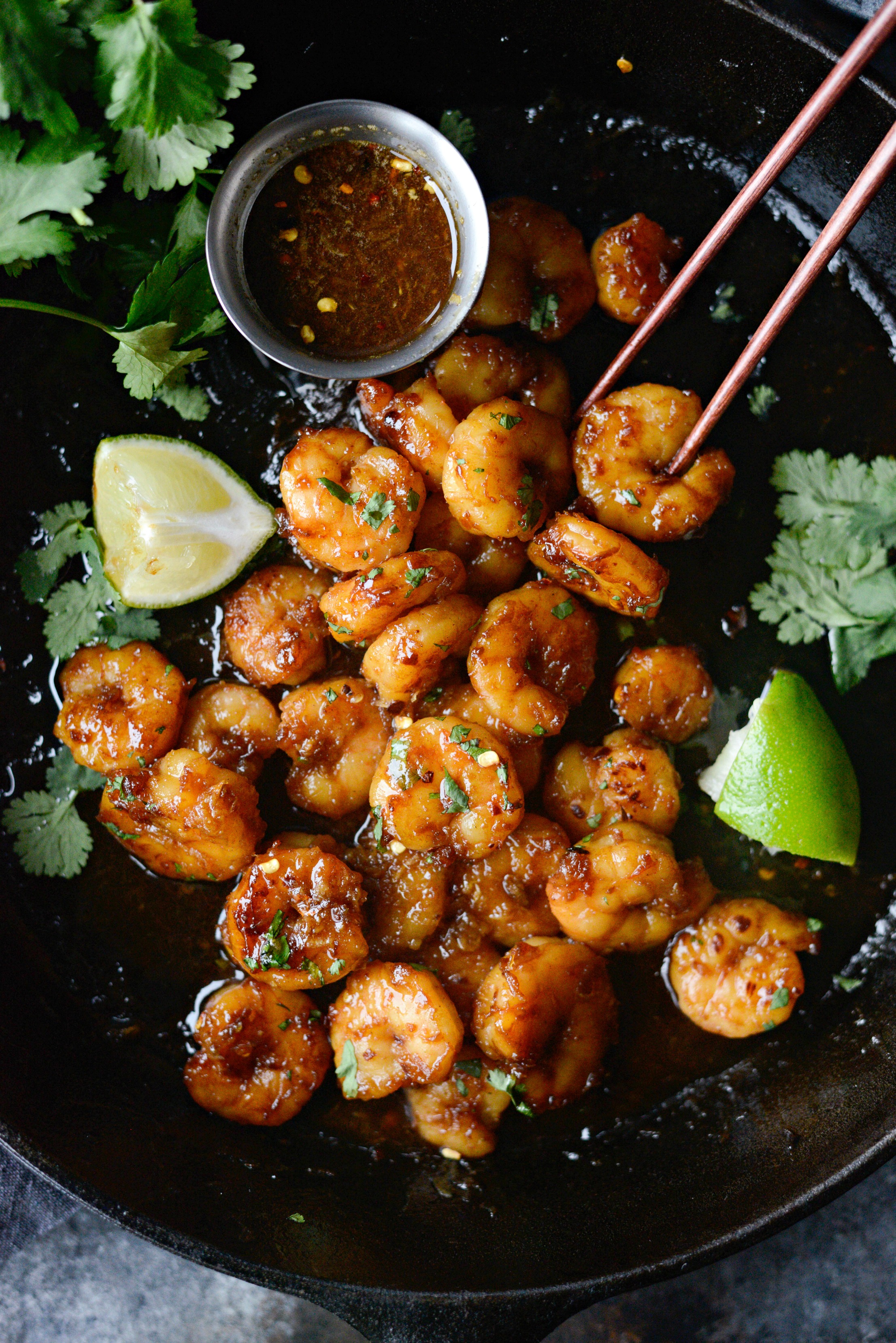 Pan Seared Shrimp - Simply Whisked