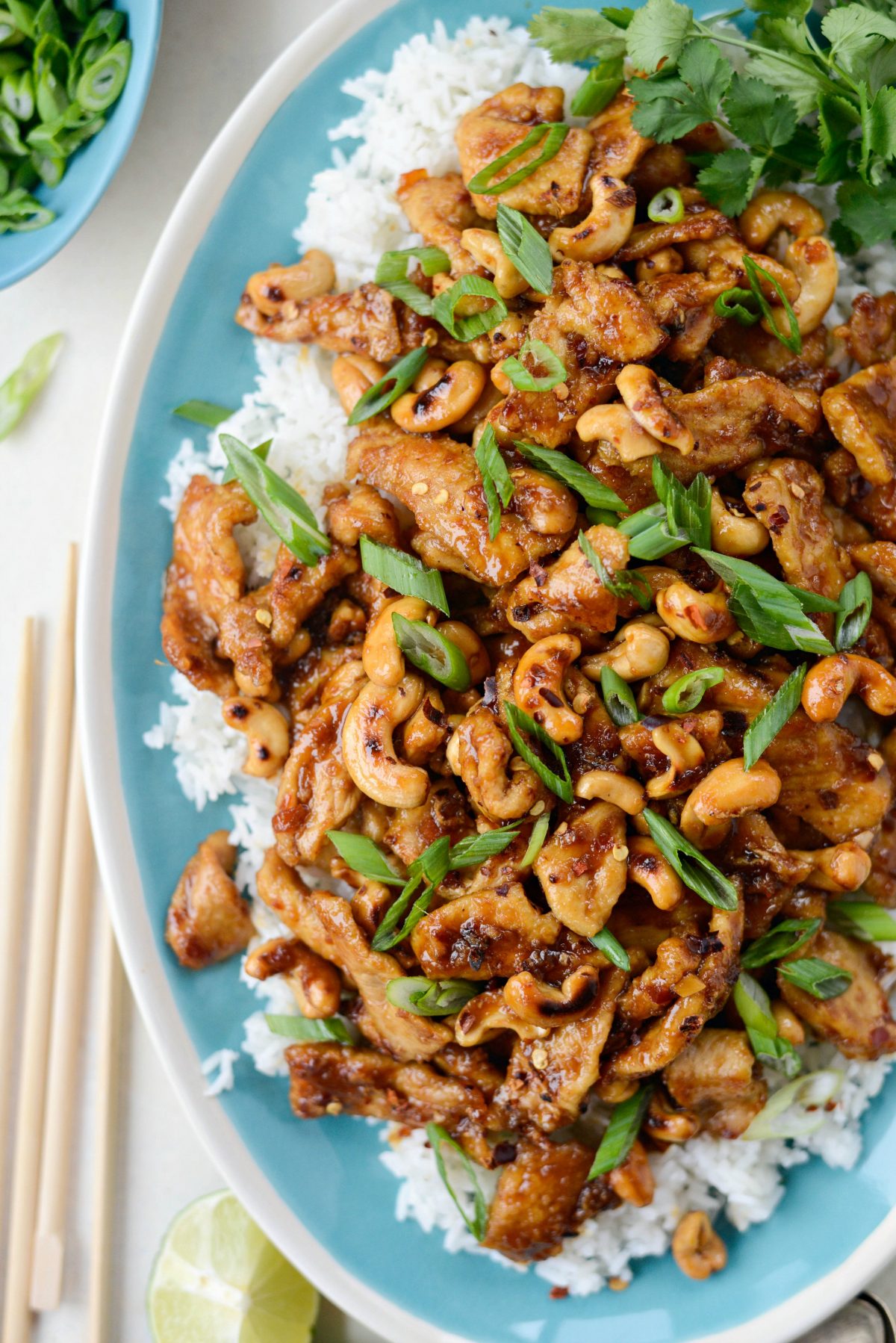 Spicy Ginger Cashew Pork - Easy Weeknight Meals