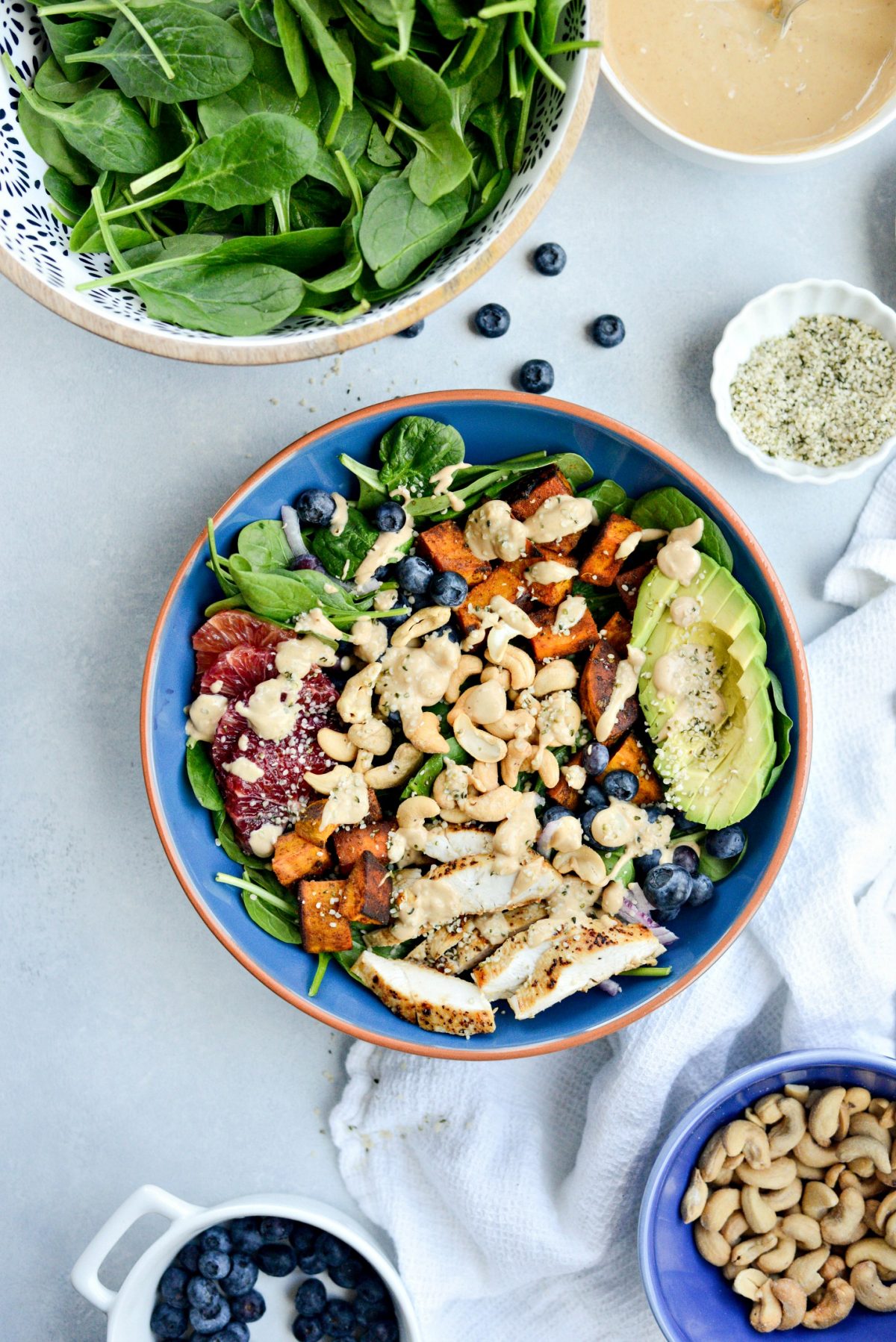 Sweet Potato Blueberry Power Bowl