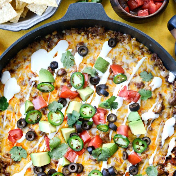 Cheesy Mexican Beef and Rice Skillet - Simply Scratch