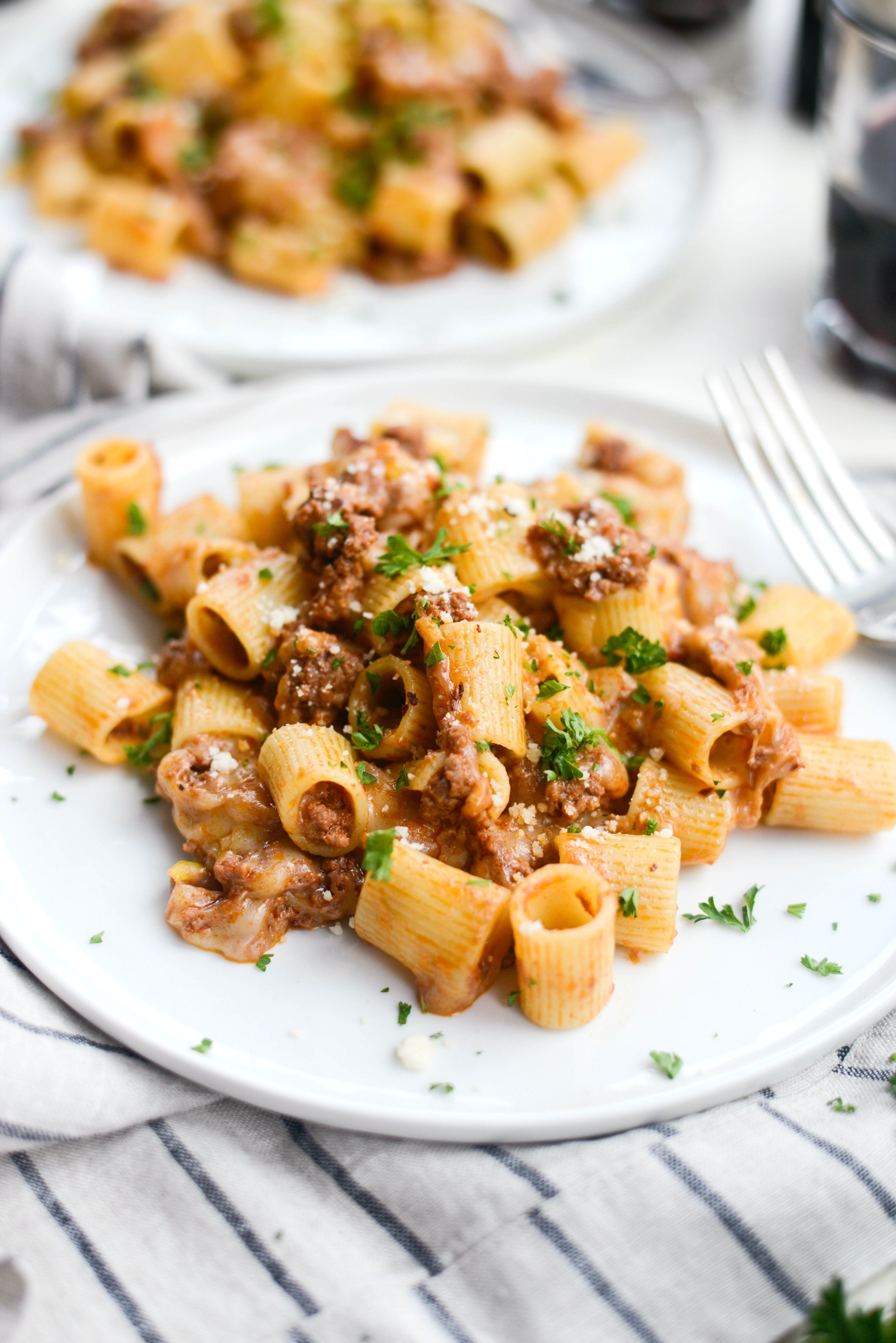 Easy Cheesy Beef Pasta Skillet - Simply Scratch