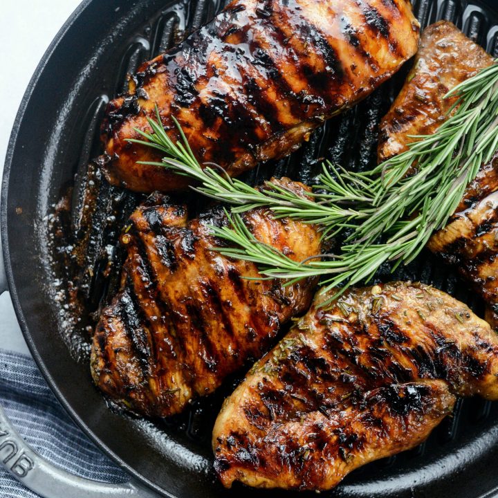 Balsamic Rosemary Grilled Chicken Simply Scratch