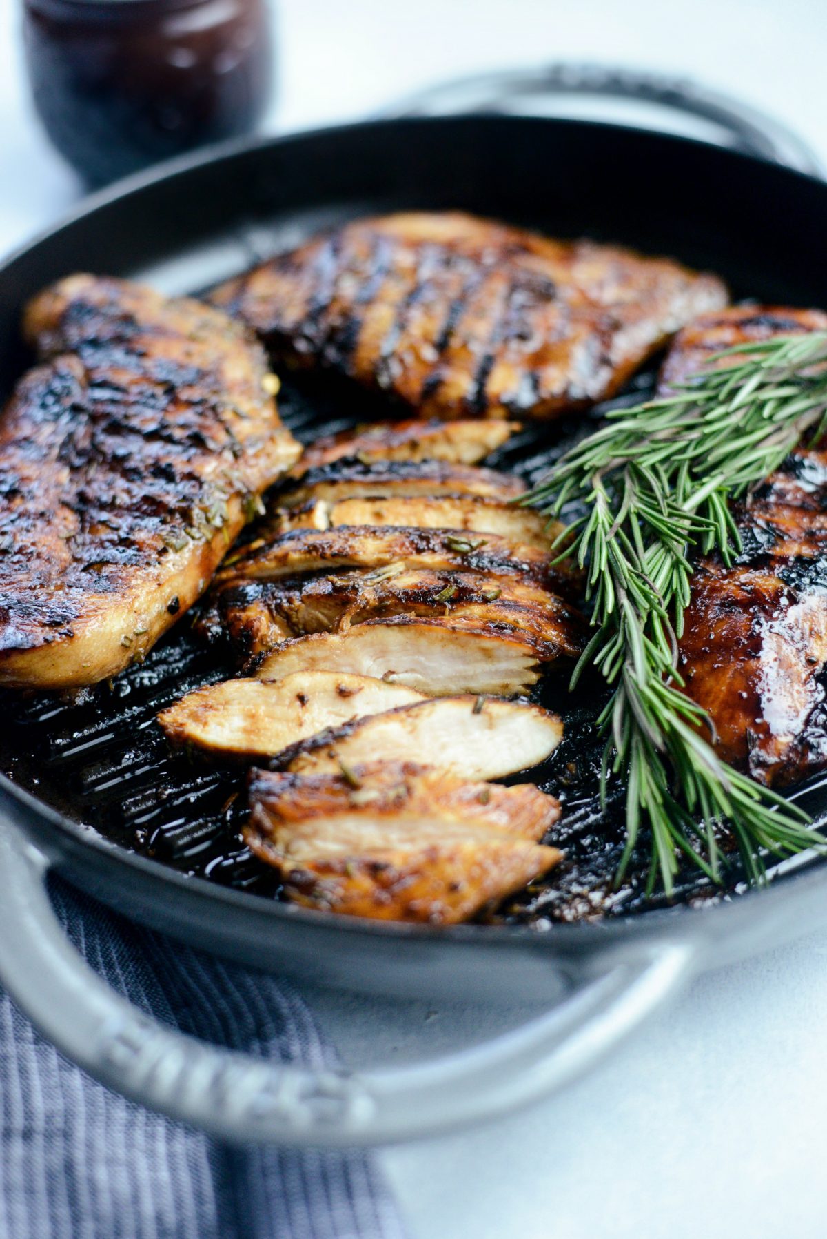 Balsamic Rosemary Grilled Chicken - Simply Scratch