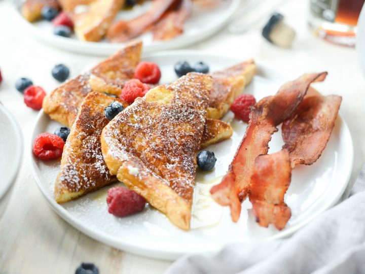 Cinnamon Sugar Crusted French Toast Simply Scratch