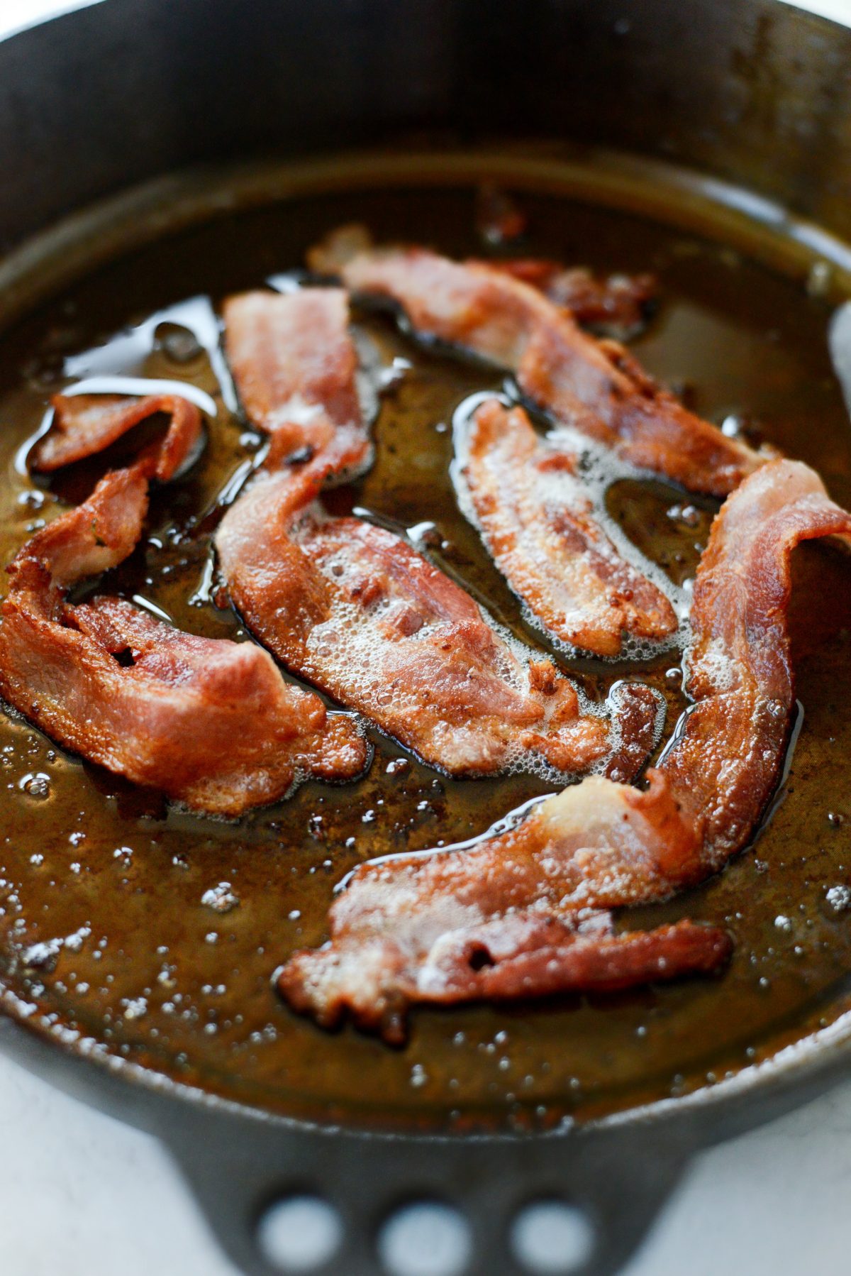 Flat Skillet Bacon — ButterYum — a tasty little food blog