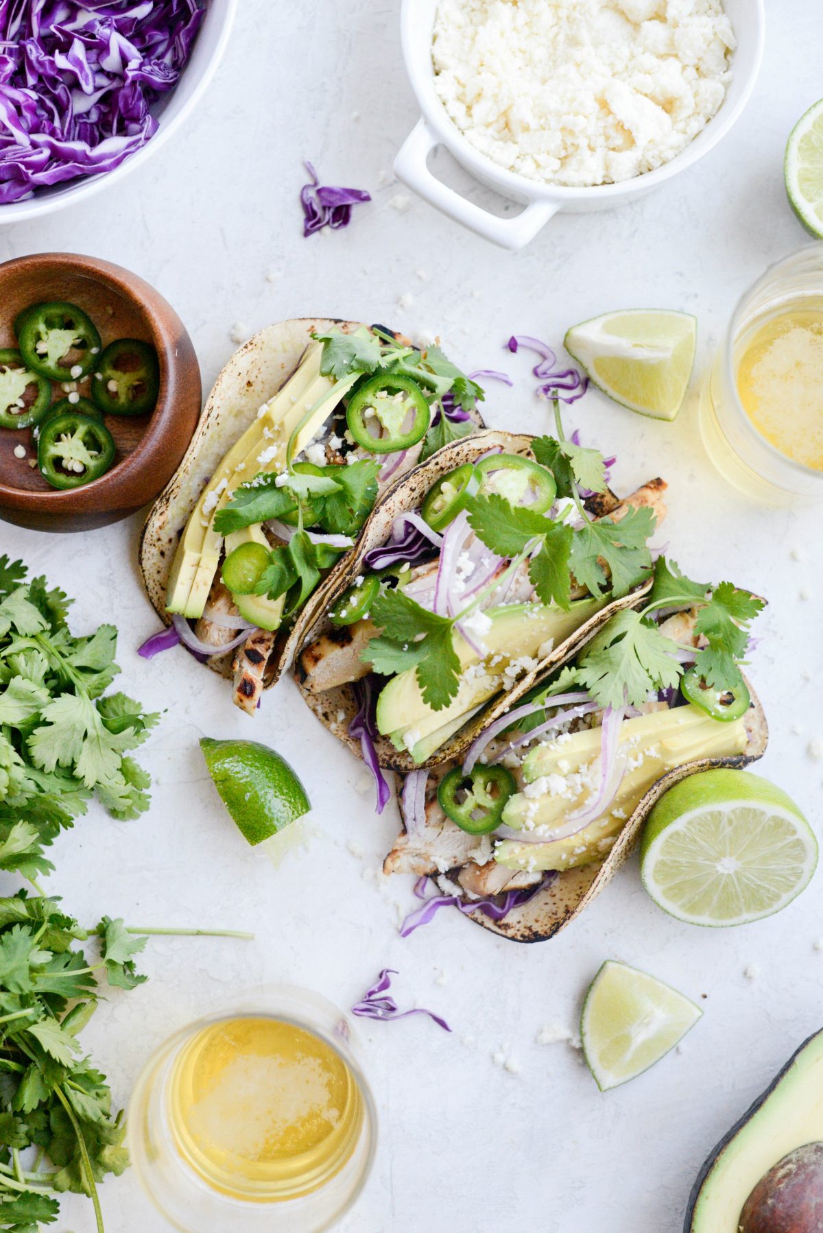 Grilled Tequila Lime Chicken Tacos