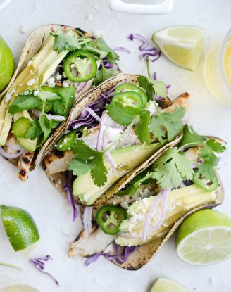 Grilled Tequila Lime Chicken Tacos