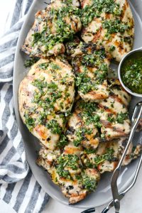 Chimichurri Grilled Chicken - Simply Scratch