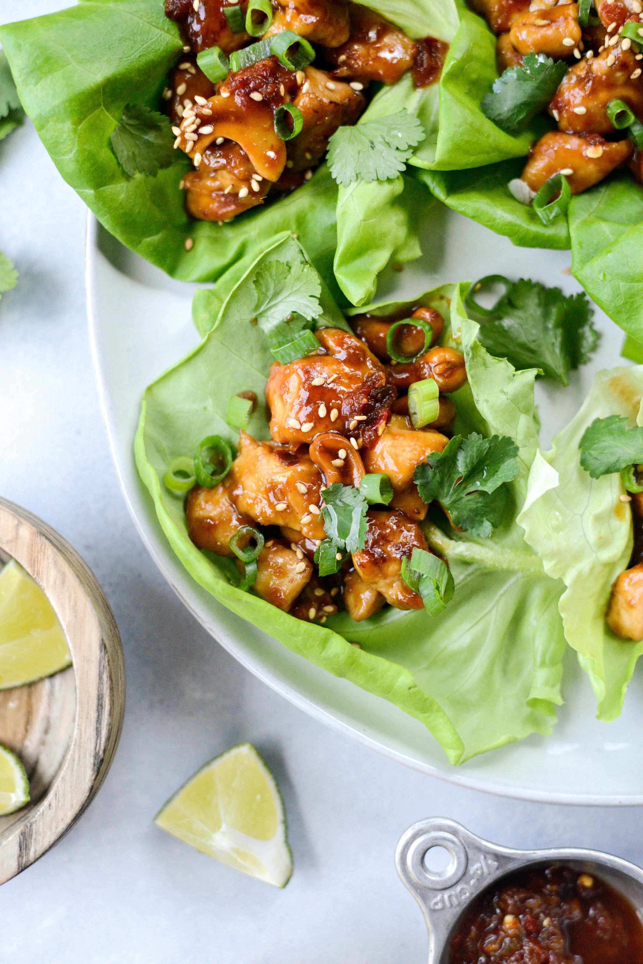 Thai Cashew Chicken Salad Wraps Karinokada