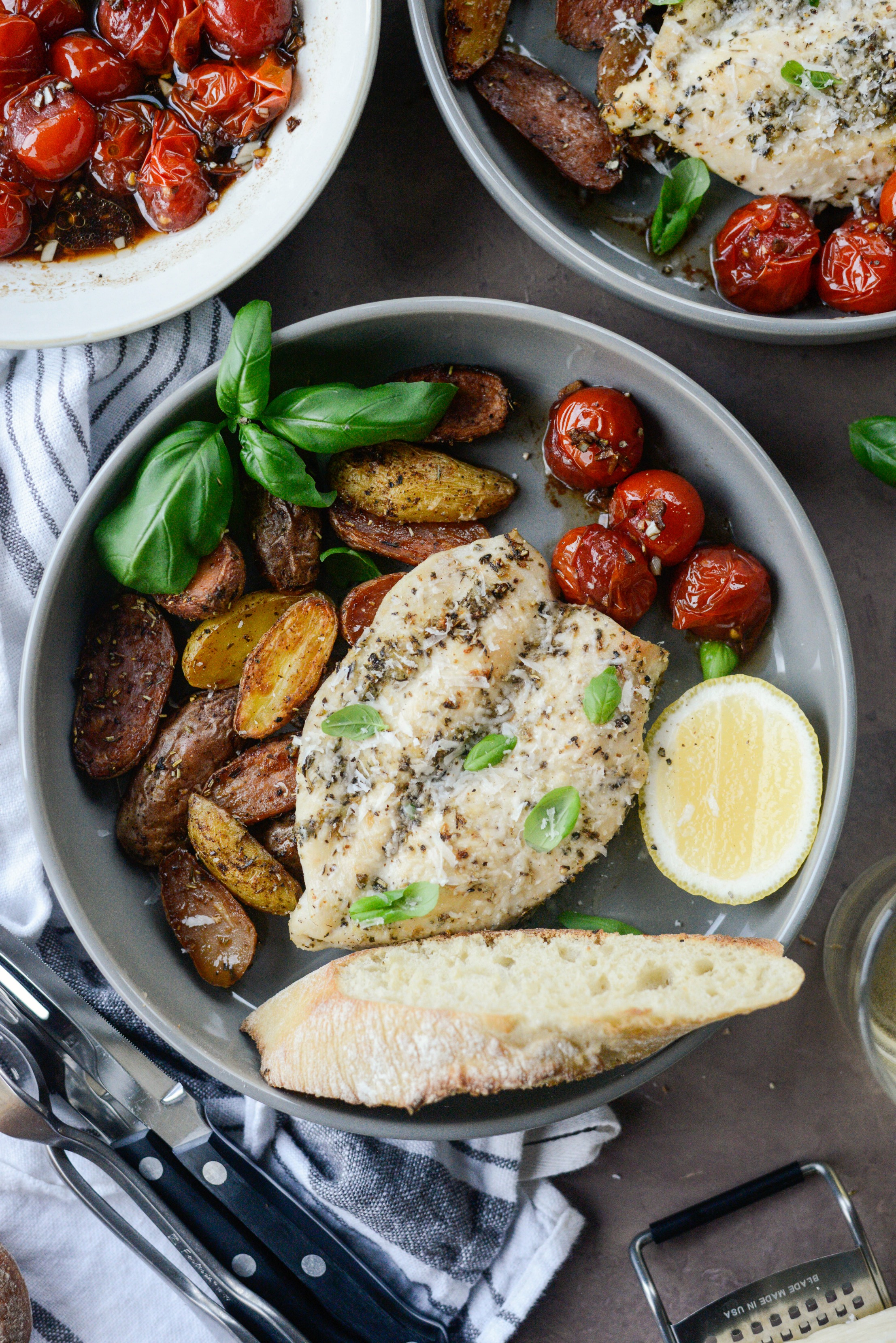 Tuscan Chicken Sheet Pan Dinner - Recipe Girl®