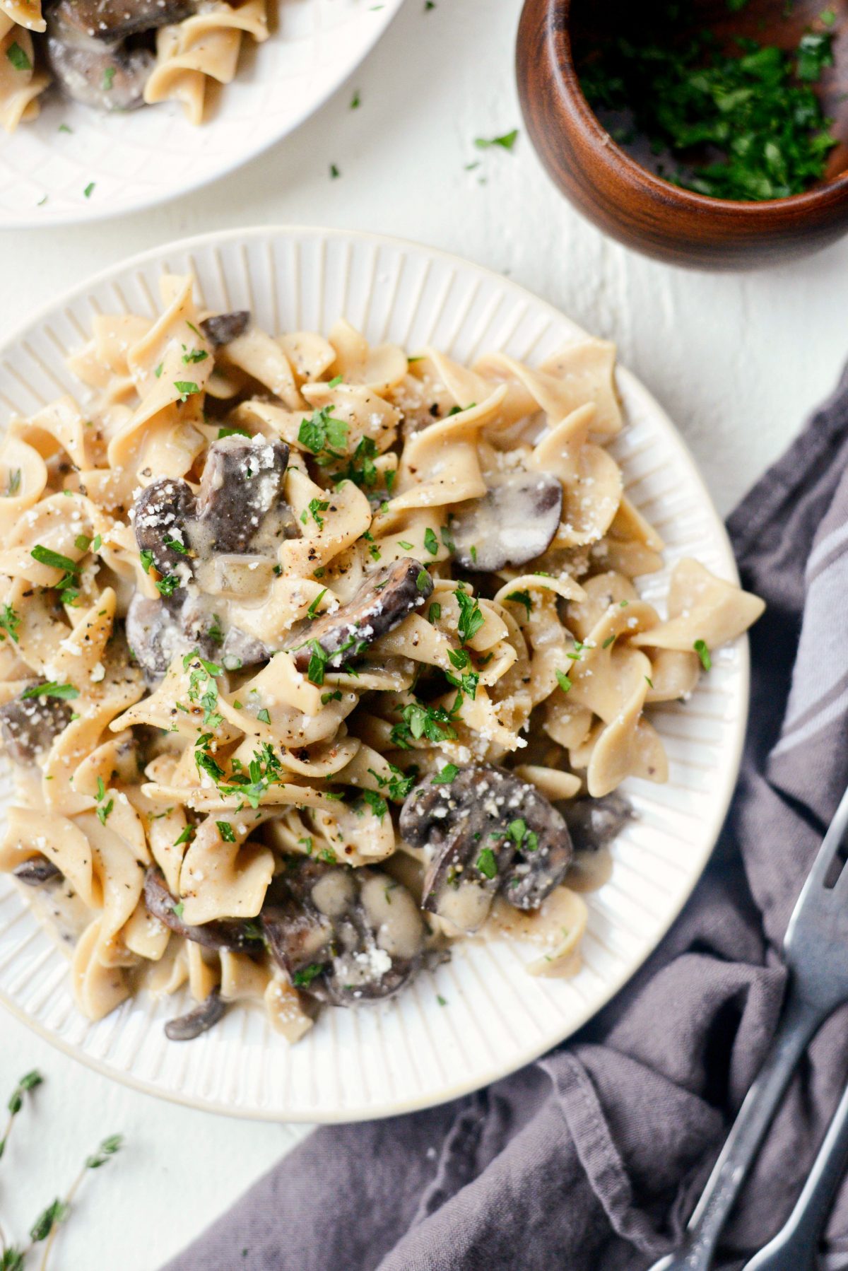 Easy Mushroom Stroganoff - Simply Scratch