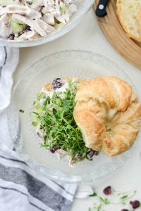 Roasted Turkey Cranberry Salad - Simply Scratch