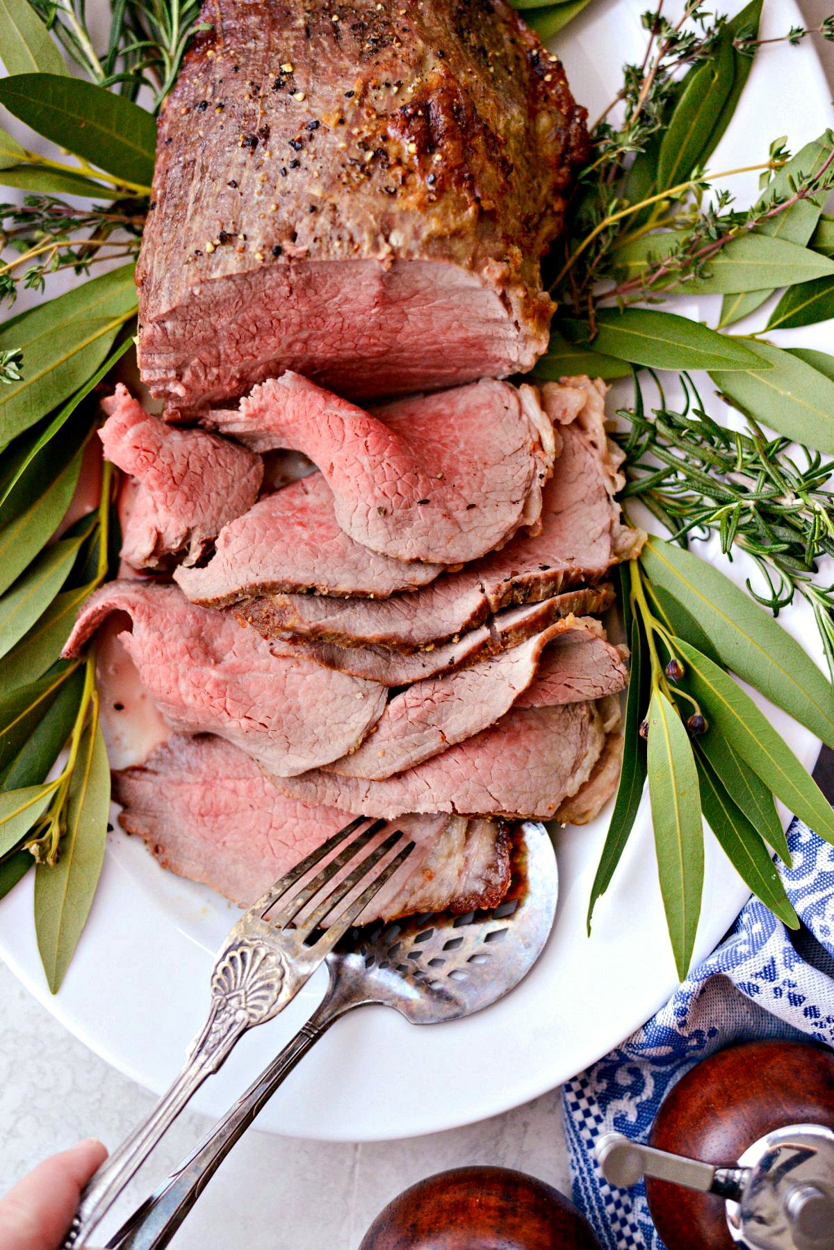 Homemade Roast Beef With Easy Au Jus Simply Scratch