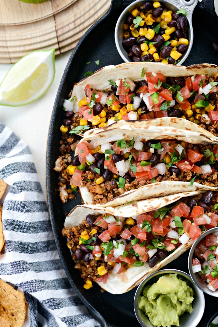 Vegan Cauliflower Taco Meat - Simply Scratch