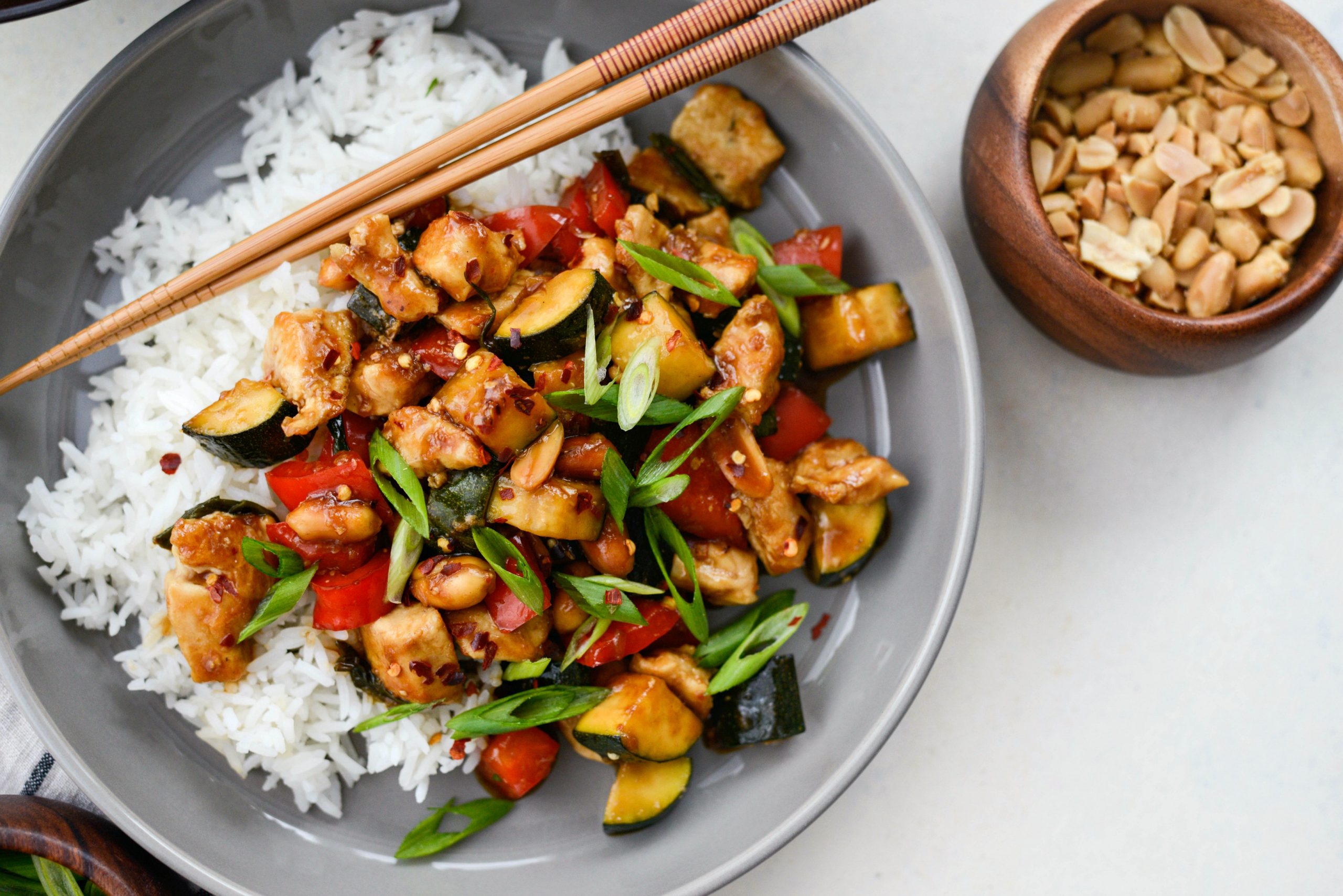An Eat'n Man: Stir Fry - On the Grill - Kung Pao Chicken