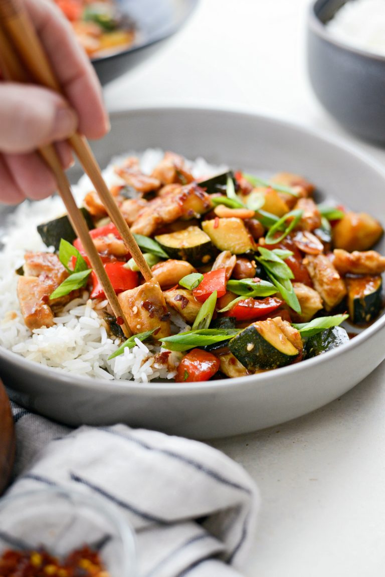 Kung Pao Chicken Stir-fry - Simply Scratch