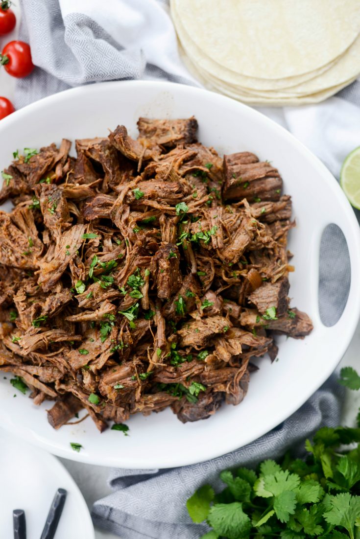 Slow Cooker Beef Barbacoa - Simply Scratch