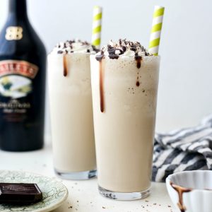 Boozy Baileys and Coffee Milkshake - Simply Scratch