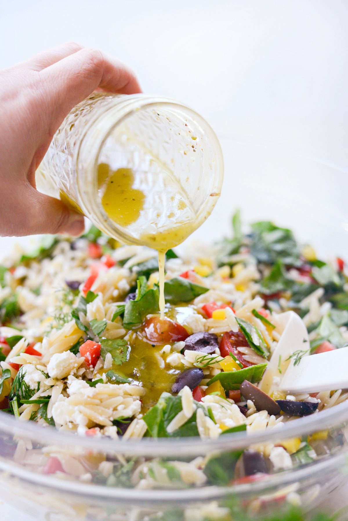 Greek Orzo Salad Simply Scratch