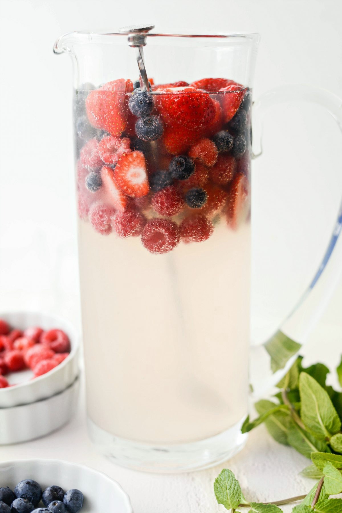 Red, White and Blue Sangria - Simply Scratch