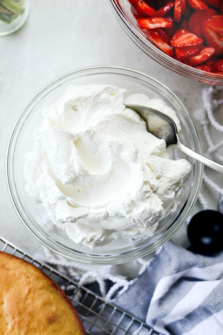 light whipped cream recipe