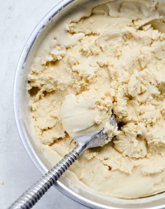 Brown Butter Ice Cream l SimplyScratch.com #homemade #brownbutter #icecream #fromscratch