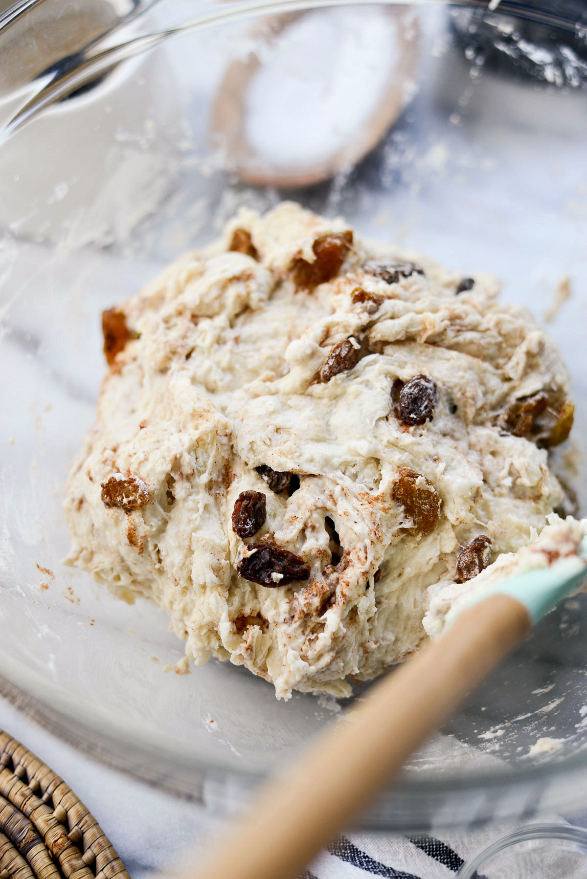 No-Knead Cinnamon Raisin Bread - Simply Scratch