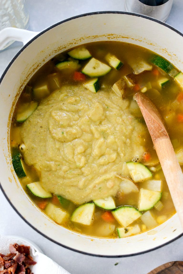 Summer Corn And Zucchini Chowder Simply Scratch