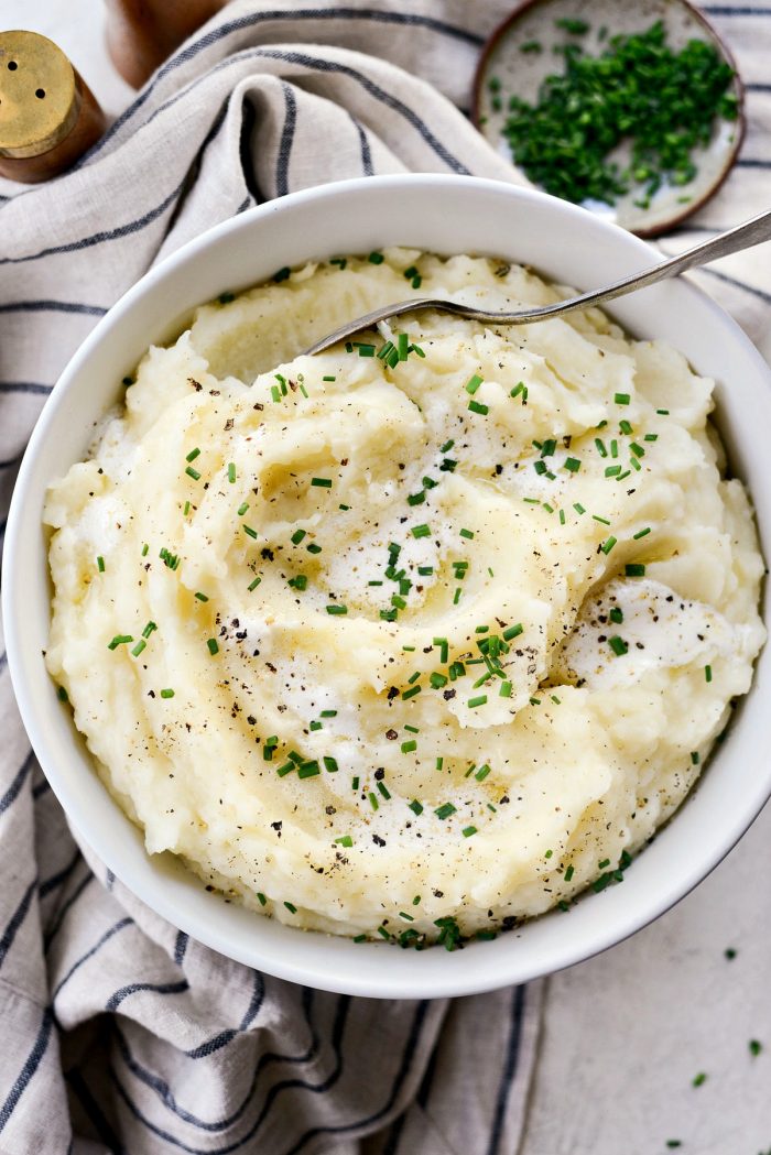 Buttermilk Cauliflower Mashed Potatoes - Simply Scratch