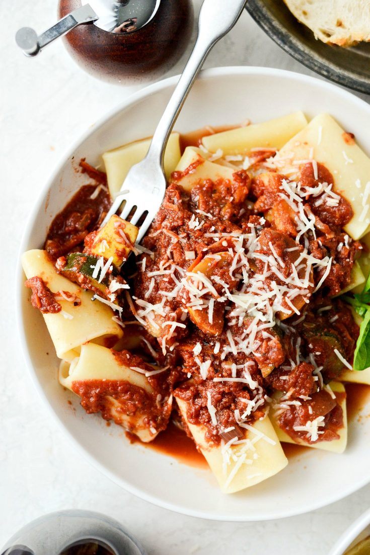 Garden Vegetable Ragu - Simply Scratch