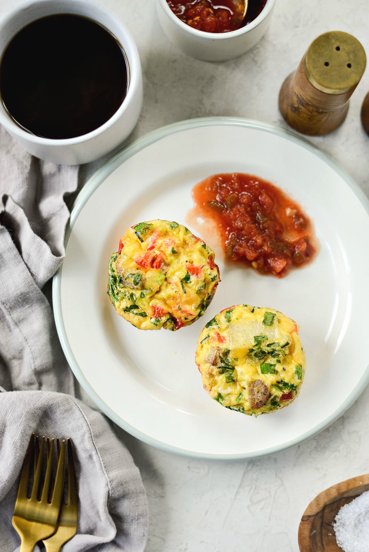 Sausage Potato Mini Frittatas - Simply Scratch