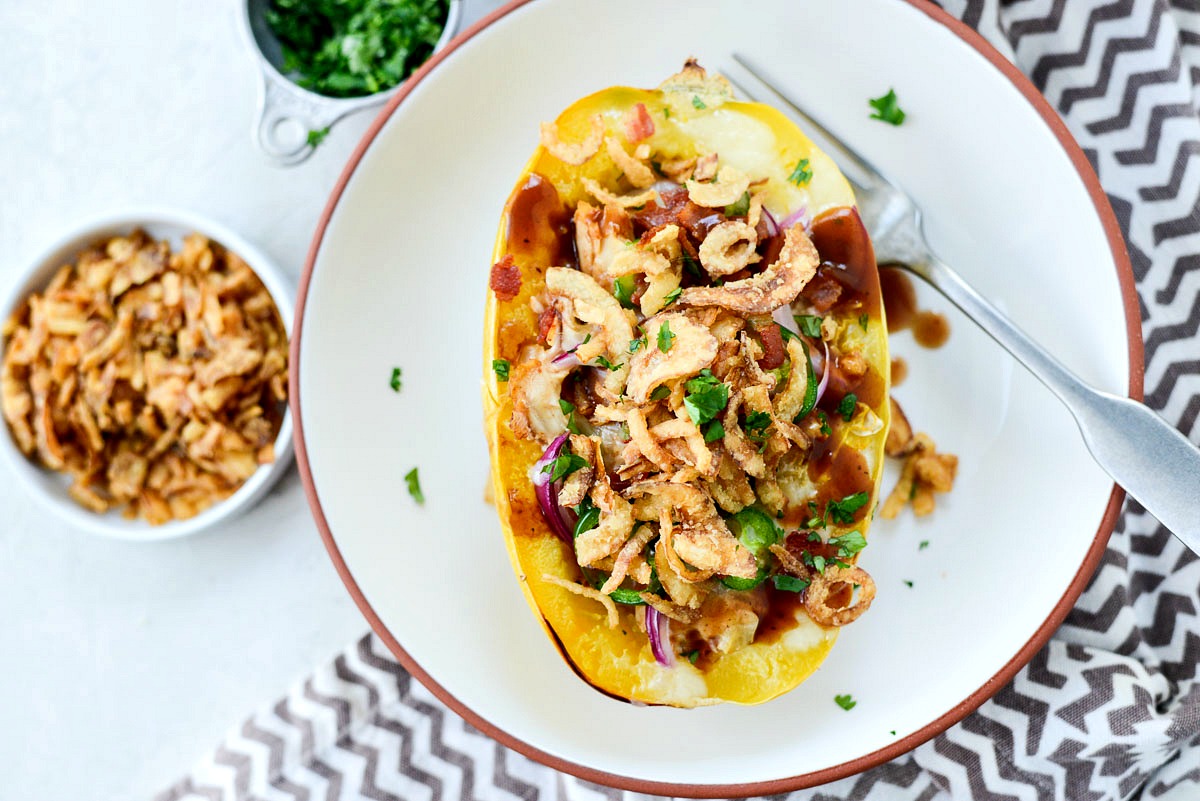 Chicken Bacon Jalapeno Spaghetti Squash Simply Scratch