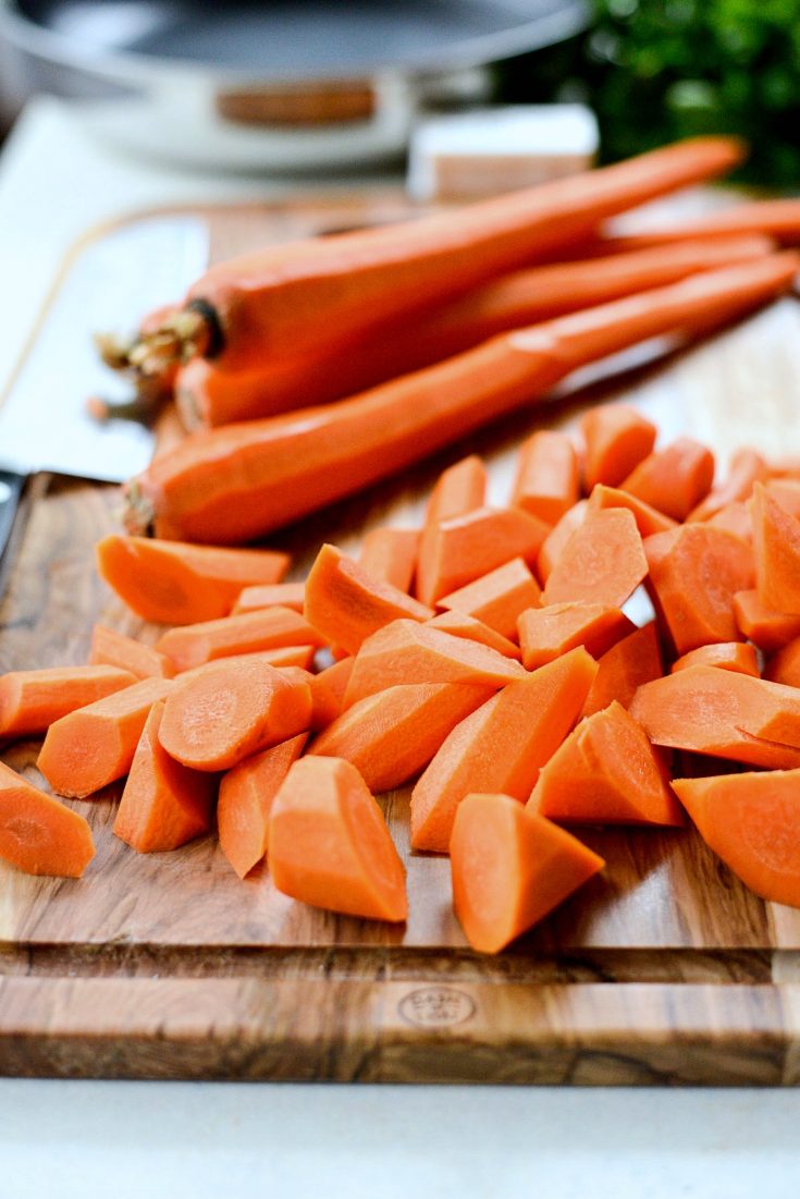 Garlic Butter Roasted Carrots Simply Scratch 9382