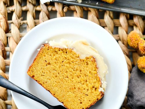 Glazed Mini Pound Cake Loaves (From Scratch!) - Averie Cooks