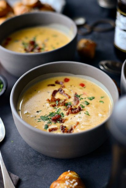 Pumpkin Beer Cheese Soup - Simply Scratch