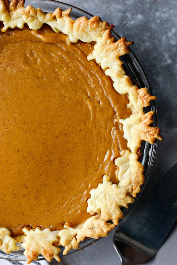 Classic Pumpkin Pie - Simply Scratch