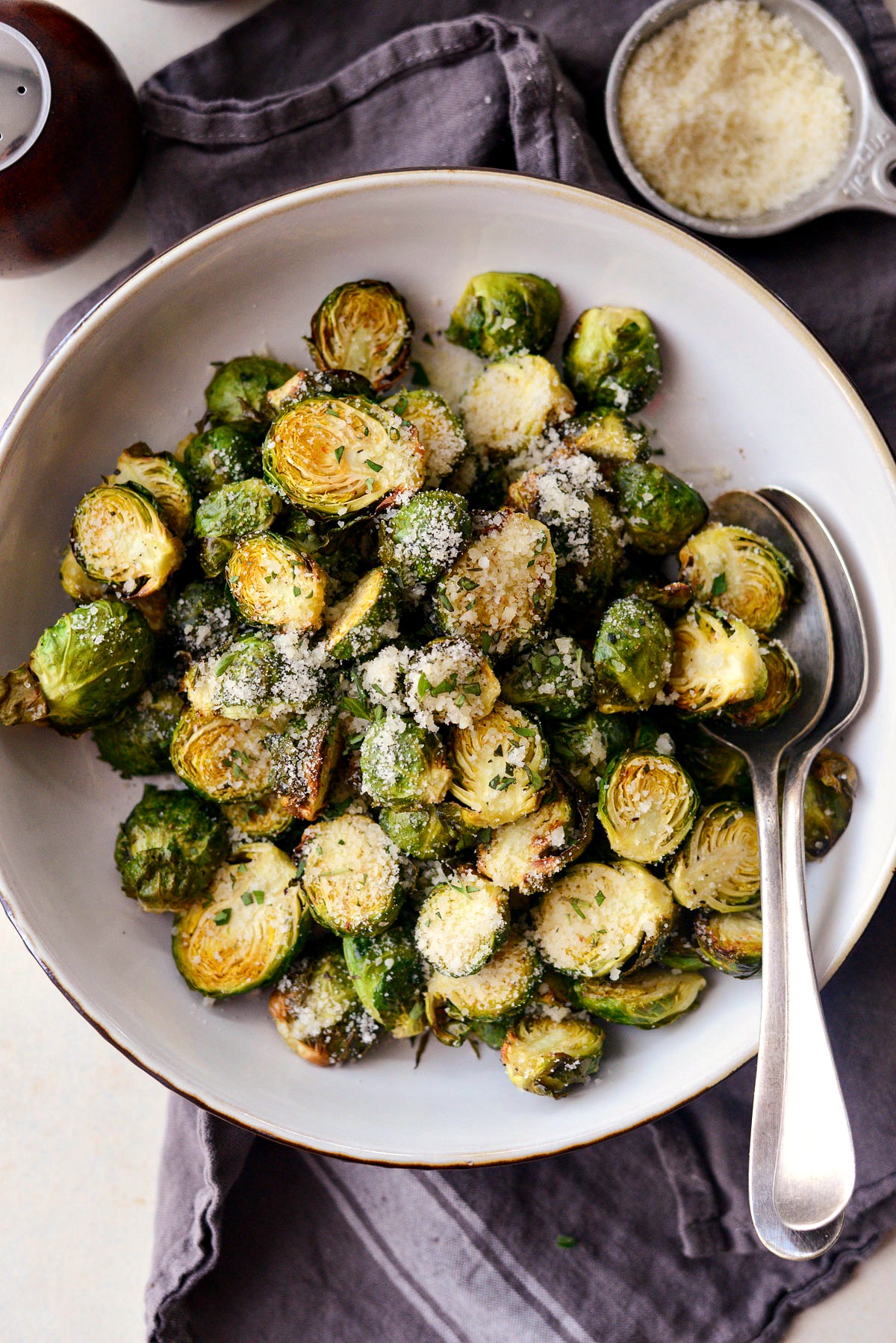 Crispy Air-Fryer Brussels Sprouts - Simply Scratch