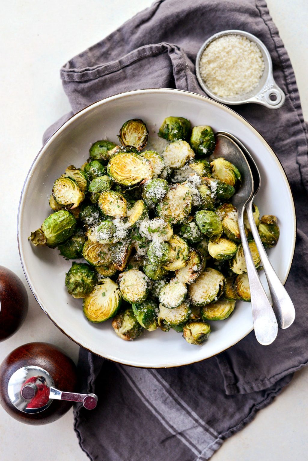 Crispy Air-Fryer Brussels Sprouts - Simply Scratch