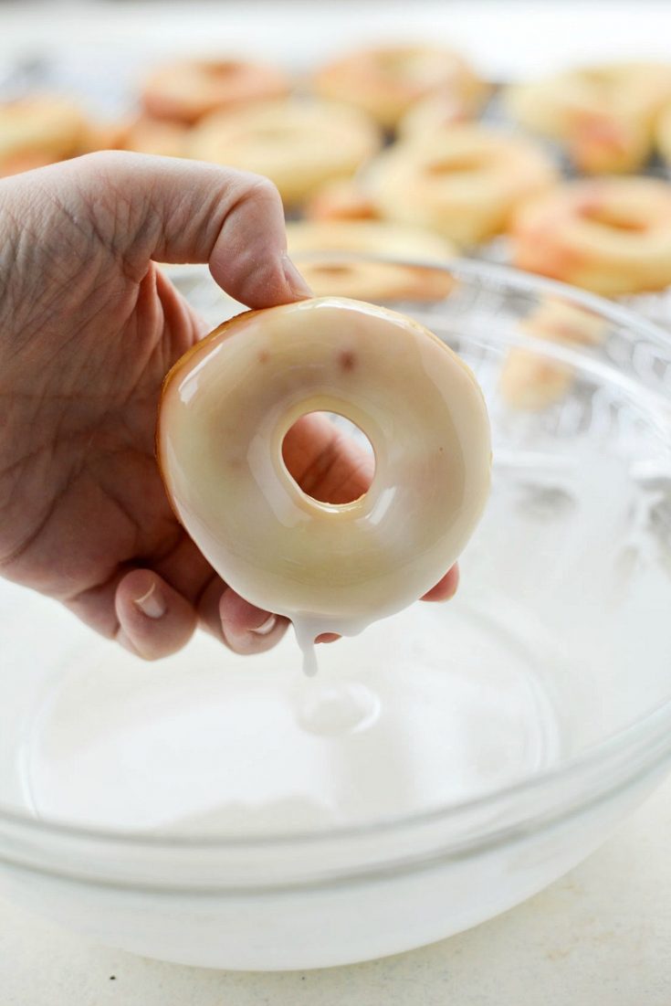 Air Fryer Glazed Doughnuts - Simply Scratch